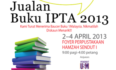Poster Jualan Buku IPTA 2013