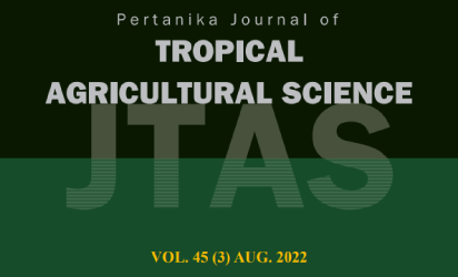 Penerbitan Journal of Tropical Agricultural Science - PJTAS Vol. 30(3) Aug. 2022 