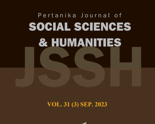 PJSSH Vol.31(3) Sep. 2023